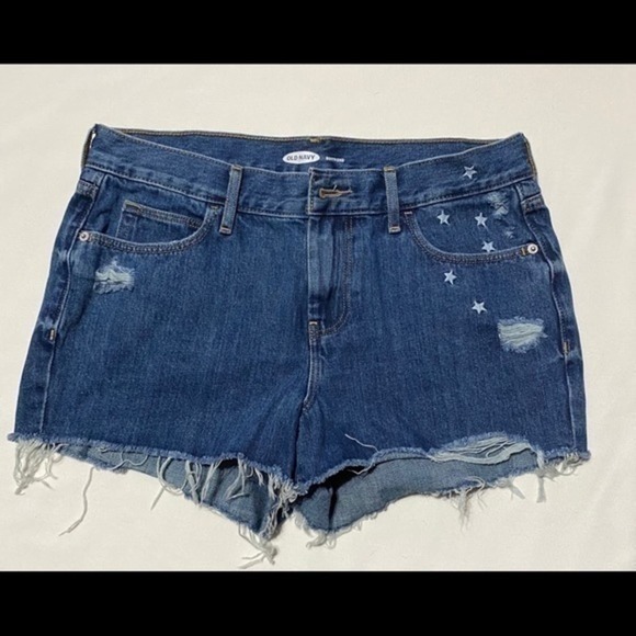 Old Navy Star Embellished Distressed Boyfr… - Picture 1 of 4